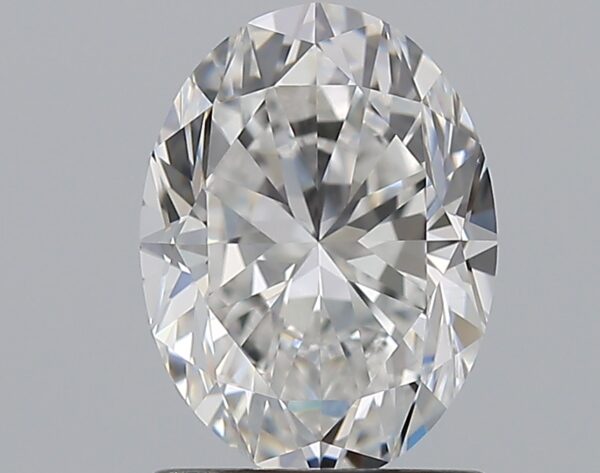 1.52 carat, E colour, VVS1 clarity, Oval shape, Natural Diamond.
