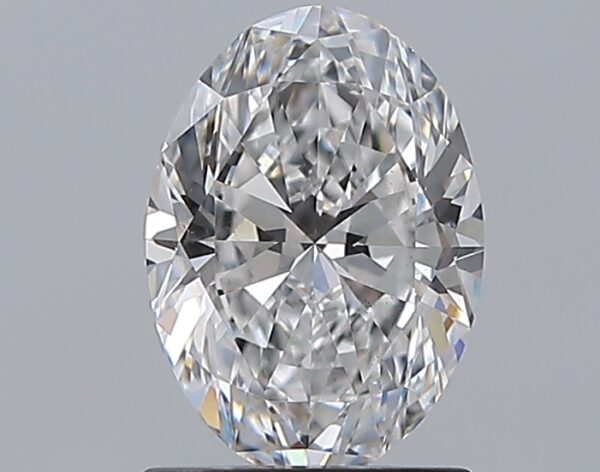 1.29 carat, D colour, VS2 clarity, Oval shape, Natural Diamond.