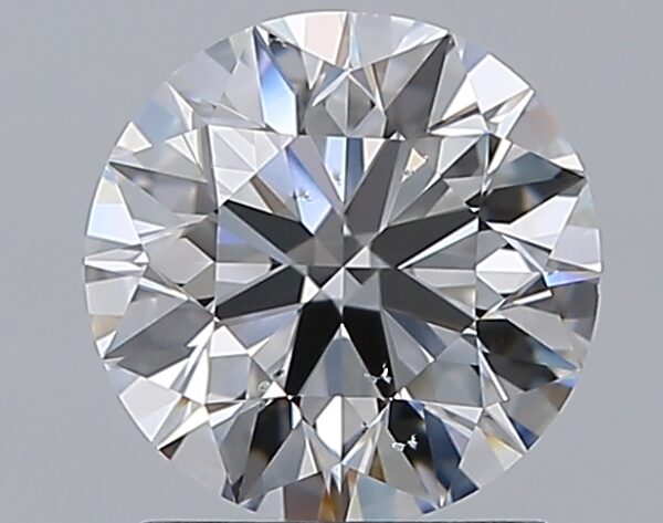 1.51 carat, D colour, SI1 clarity, Round shape, Natural Diamond.