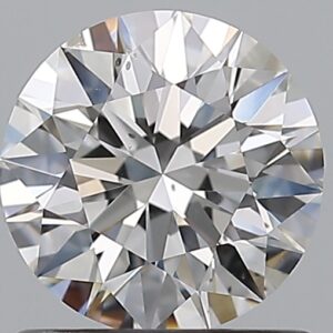 1 carat, E colour, SI1 clarity, Round shape, Natural Diamond.