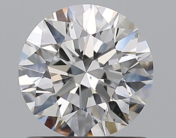 1 carat, E colour, SI1 clarity, Round shape, Natural Diamond.