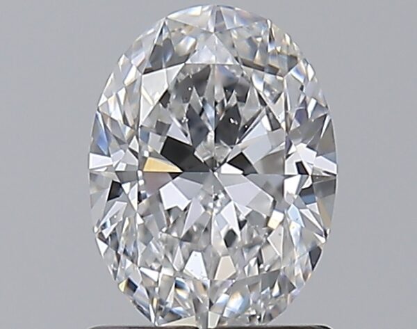 1 carat, D colour, SI1 clarity, Oval shape, Natural Diamond.