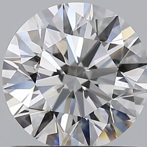 1.01 carat, D colour, SI1 clarity, Round shape, Natural Diamond.