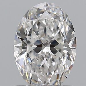 1 carat, E colour, VS1 clarity, Oval shape, Natural Diamond.