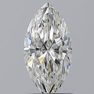 1.01 carat, H colour, SI1 clarity, Marquise shape, Natural Diamond.