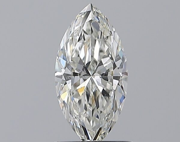 1.01 carat, H colour, SI1 clarity, Marquise shape, Natural Diamond.