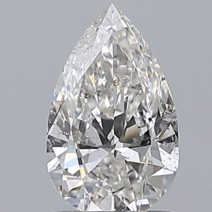 1 carat, F colour, SI2 clarity, Pear shape, Natural Diamond.