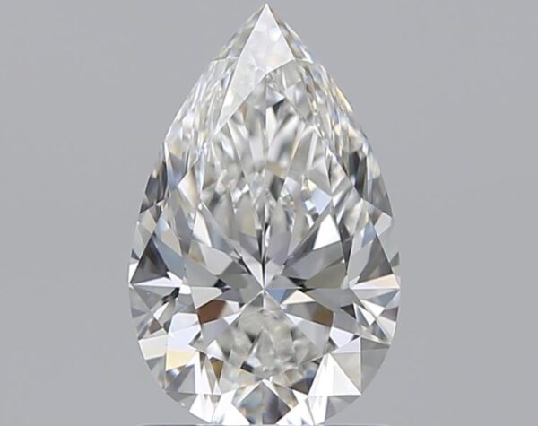 1 carat, G colour, VVS2 clarity, Pear shape, Natural Diamond.