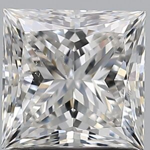 1.51 carat, G colour, SI1 clarity, Princess shape, Natural Diamond.