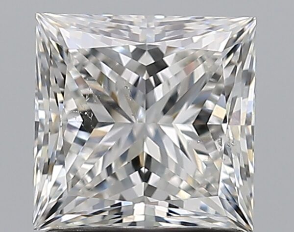 1.51 carat, G colour, SI1 clarity, Princess shape, Natural Diamond.