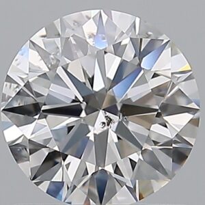 1 carat, F colour, SI2 clarity, Round shape, Natural Diamond.