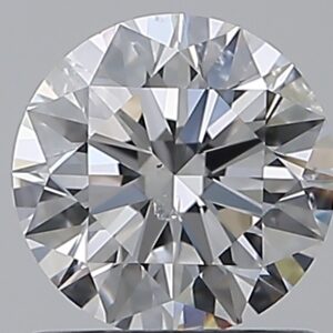 1 carat, D colour, SI2 clarity, Round shape, Natural Diamond.