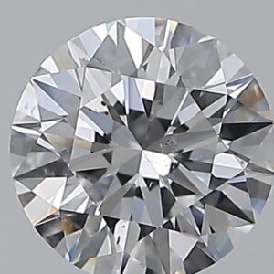 1 carat, E colour, SI1 clarity, Round shape, Natural Diamond.