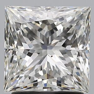 2.01 carat, H colour, VS2 clarity, Princess shape, Natural Diamond.