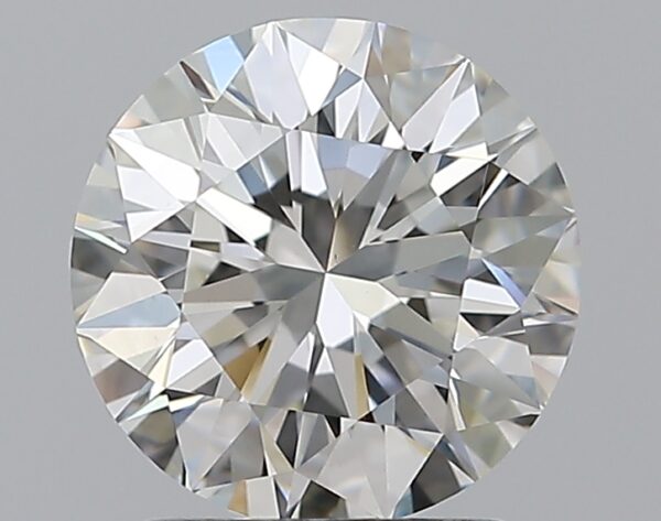 1.6 carat, H colour, VS1 clarity, Round shape, Natural Diamond.
