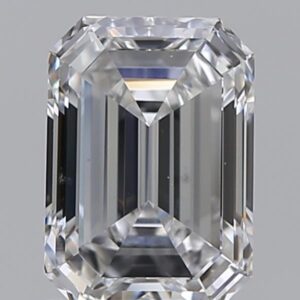1.02 carat, D colour, VS1 clarity, Emerald shape, Natural Diamond.