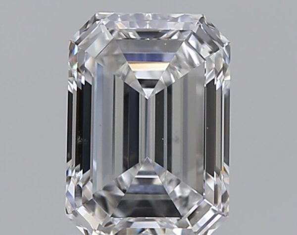 1.02 carat, D colour, VS1 clarity, Emerald shape, Natural Diamond.