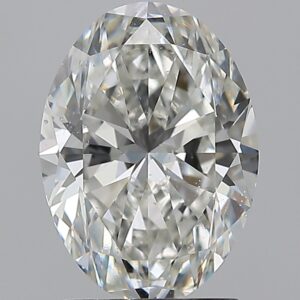 2.01 carat, H colour, SI1 clarity, Oval shape, Natural Diamond.