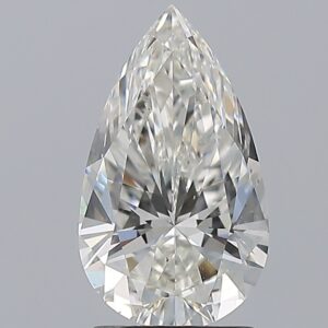 2.01 carat, H colour, SI1 clarity, Pear shape, Natural Diamond.