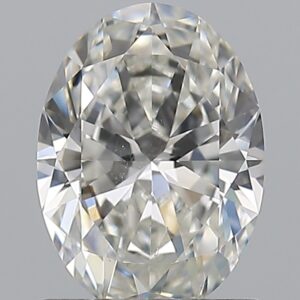 1.2 carat, H colour, SI1 clarity, Oval shape, Natural Diamond.