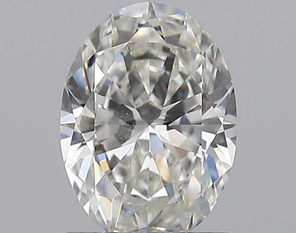 1.2 carat, H colour, SI1 clarity, Oval shape, Natural Diamond.