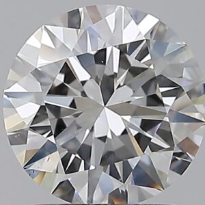 1.5 carat, D colour, VS2 clarity, Round shape, Natural Diamond.