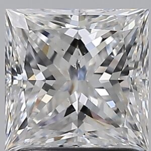 1.5 carat, D colour, SI1 clarity, Princess shape, Natural Diamond.