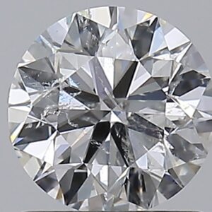1 carat, E colour, SI2 clarity, Round shape, Natural Diamond.