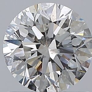1.01 carat, E colour, SI2 clarity, Round shape, Natural Diamond.