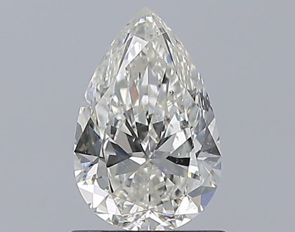 1 carat, H colour, SI2 clarity, Pear shape, Natural Diamond.