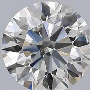 1.01 carat, G colour, SI2 clarity, Round shape, Natural Diamond.