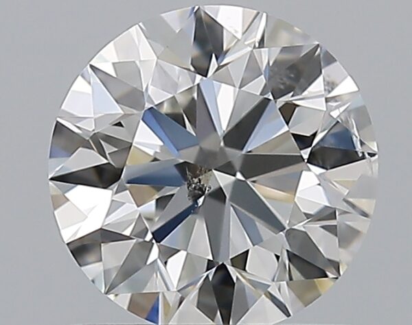 1.01 carat, G colour, SI2 clarity, Round shape, Natural Diamond.