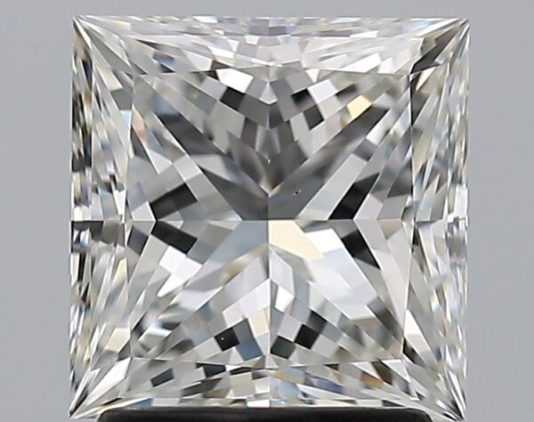 2.01 carat, H colour, VS1 clarity, Princess shape, Natural Diamond.