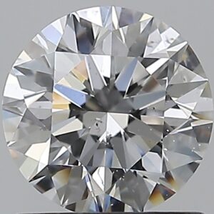 1 carat, E colour, SI2 clarity, Round shape, Natural Diamond.