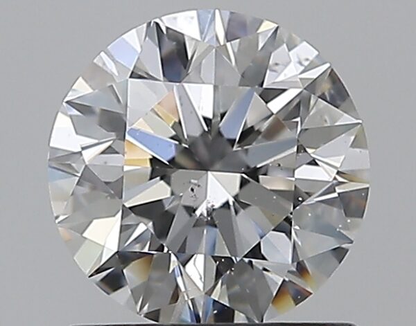 1 carat, E colour, SI2 clarity, Round shape, Natural Diamond.