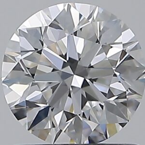 1 carat, D colour, VVS1 clarity, Round shape, Natural Diamond.
