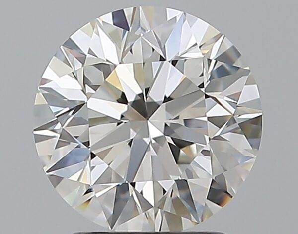 2.01 carat, H colour, VVS2 clarity, Round shape, Natural Diamond.