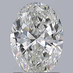 1 carat, G colour, VS1 clarity, Oval shape, Natural Diamond.