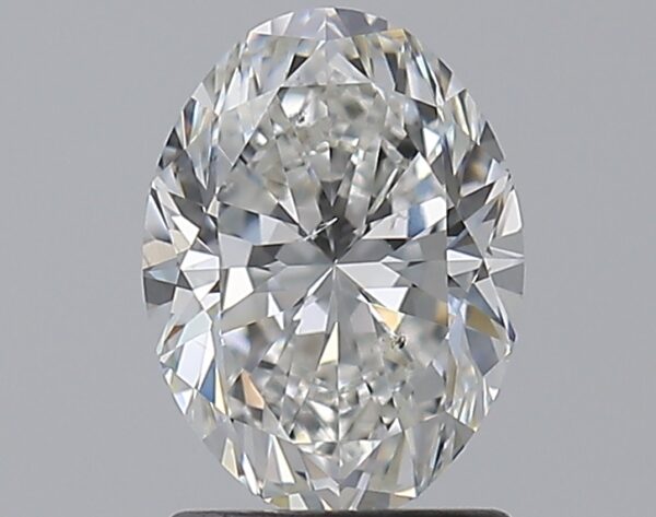 1.51 carat, F colour, SI1 clarity, Oval shape, Natural Diamond.