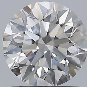 1.2 carat, D colour, VS2 clarity, Round shape, Natural Diamond.