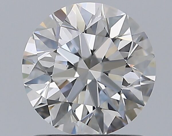 1.2 carat, D colour, VS2 clarity, Round shape, Natural Diamond.