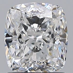 1.72 carat, E colour, VVS2 clarity, Cushion shape, Natural Diamond.
