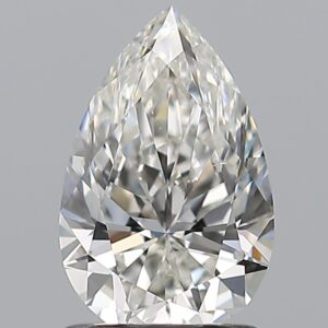 1.21 carat, H colour, VS2 clarity, Pear shape, Natural Diamond.