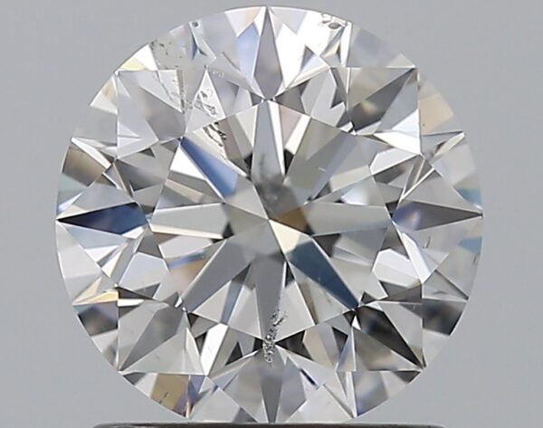 1.33 carat, E colour, SI2 clarity, Round shape, Natural Diamond.