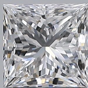1.2 carat, D colour, IF clarity, Princess shape, Natural Diamond.