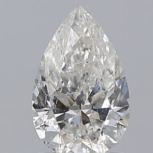 1.01 carat, G colour, SI2 clarity, Pear shape, Natural Diamond.
