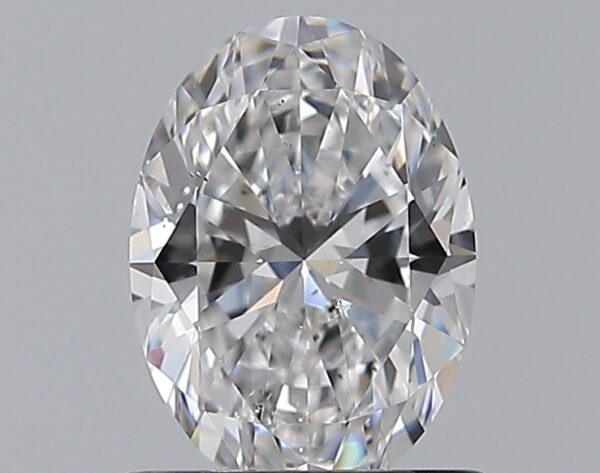 1.01 carat, D colour, SI1 clarity, Oval shape, Natural Diamond.