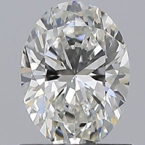 1 carat, G colour, VS2 clarity, Oval shape, Natural Diamond.