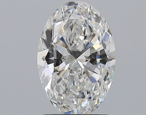 1.71 carat, F colour, VVS2 clarity, Oval shape, Natural Diamond.