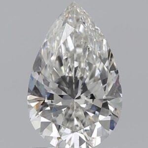 1 carat, H colour, SI2 clarity, Pear shape, Natural Diamond.